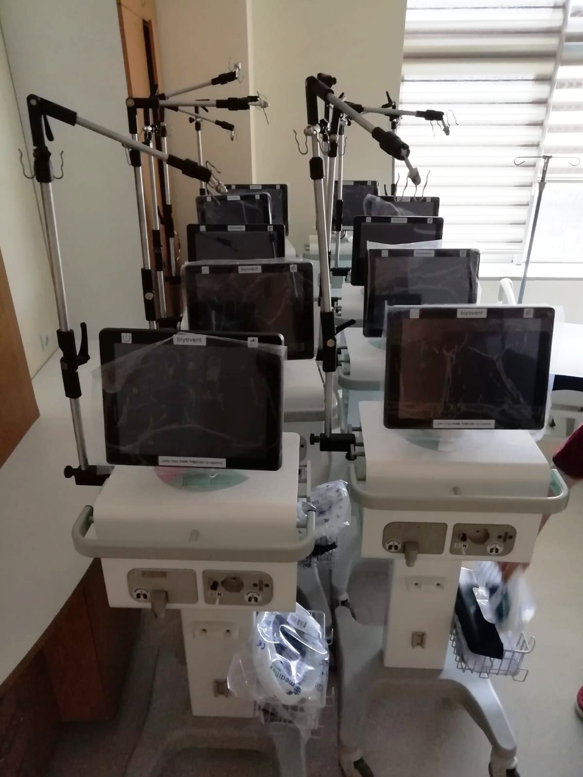 “ 3 adet Yerli ve milli ventilatör cihazı” Babaeski Devlet Hastanesine geldi
