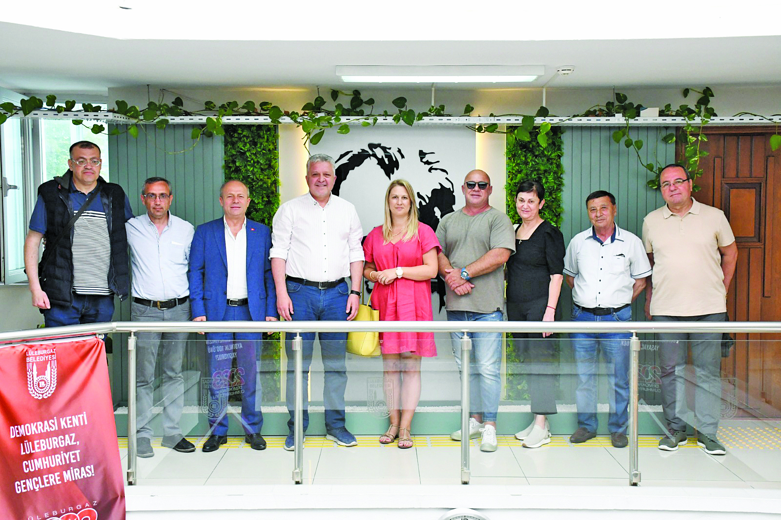 LÜLEBURGAZ'A KOMŞU ZİYARETİ