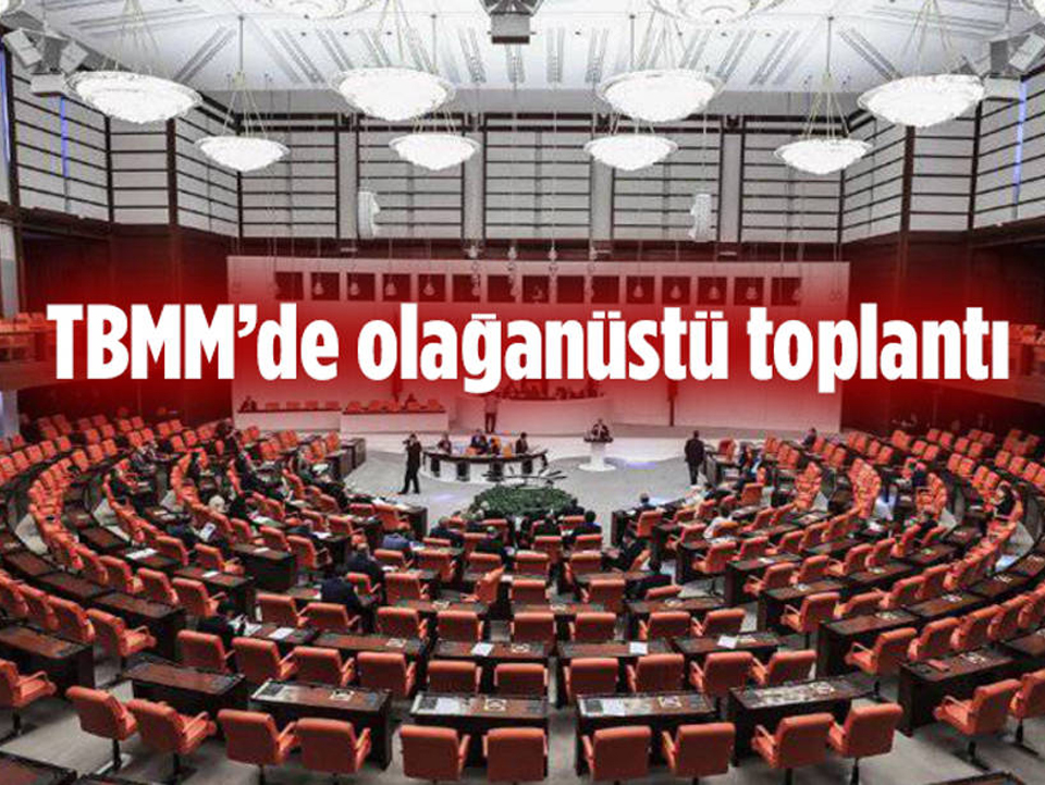 AKP ve MHP oyları ile reddedildi...