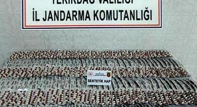 3.600 Sentetik Hap Ele Geçirildi, 2 Şüpheli Yakalandı...
