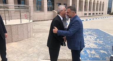 Ak Parti Kırklareli Milletvekili Sarıçam'dan Kırklareli Üniversitesi Rektörü Şengörür'e Ziyaret