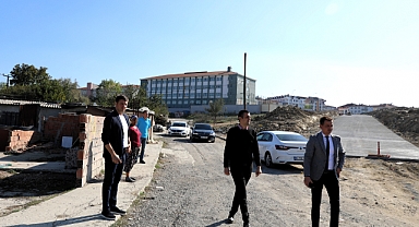Başkan Akay çalışmaları yerinde inceledi