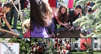 Cumhuriyet’in 100. yılı anısına Hatıra Ormanı oluşturuldu