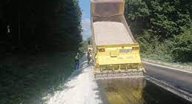 Demirköy Belediyesi Asfaltlama Çalışmalarını Sürdürüyor