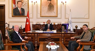 Hayrabolu Eski Belediye Başkanı Şener Çelikayar ve Avukat Yavuz Avcı, Tekirdağ Valisi Recep Soytürk'ü Ziyaret Etti