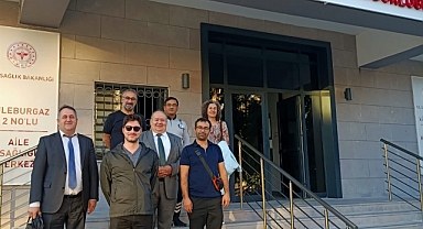 İlçe Sağlık Müdürlüğü’nü ziyaret ettiler
