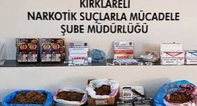 Kırklareli Narkotik Ekipleri, 3 Ayda 99 Uyuşturucu Olayına Müdahale Etti