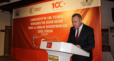 Kırklareli'nin Vergi Rekortmenlerine Ödül Töreni