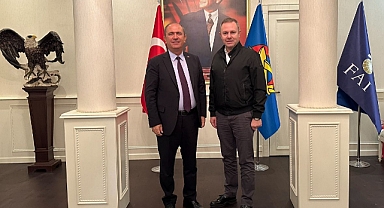 Kırklareli Ticaret ve Sanayi Odası Başkanı Soner Ilık, Türk Hava Kurumu Başkanı Ali Yüksel’i Ziyaret Etti