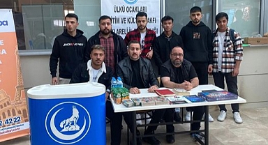 Kırklareli Ülkü Ocakları, Üniversite Kampüsünde Etkinlik Düzenledi