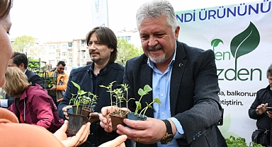 Lüleburgaz Belediyesi 22 bin 500 adet fide dağıttı