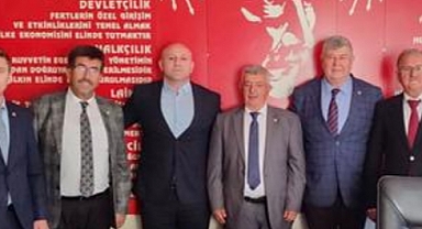 Lüleburgaz İlçe Başkanı'na Ziyaret...