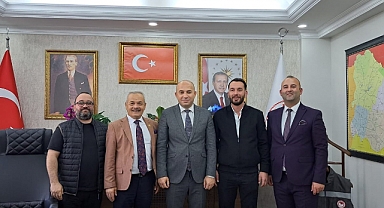 MHP Kırklareli İl Başkanı ve Yöneticileri İl Müdürü Gökhan Karaca'yı Ziyaret Etti