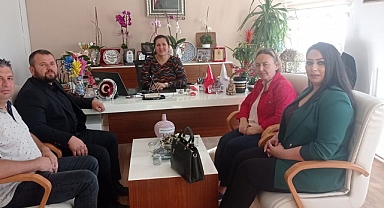 Milli Eğitim Müdüresine Ziyaret