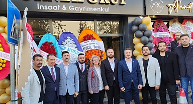 Sabri Çınar, ÖRNEK GRUP İnşaat & Gayrimenkul İşyerinin Açılışına Katıldı