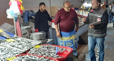 Su ürünlerinin denetimi devam ediyor