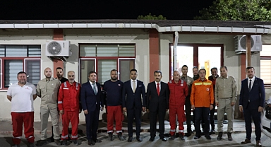 Vali Birol Ekici çalışmalar hakkında bilgiler aldı