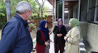 Vatandaşları Ziyaret Etti...