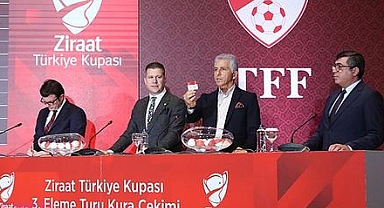 Ziraat Türkiye Kupası 3. Eleme Turu Kura Çekimi Heyecanı TFF Riva'da Yaşandı
