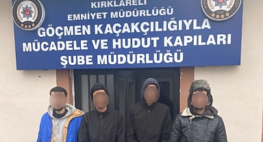 17 kaçak göçmen yakalandı