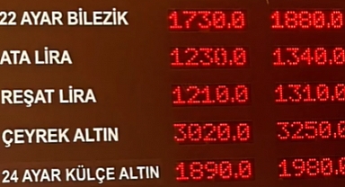 Altın fiyatları artmaya devam ediyor!