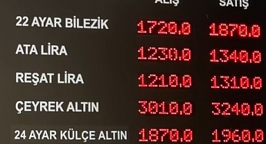 Altın fiyatları hızını alamadı!