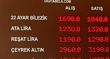 Altın fiyatları yükseldi!