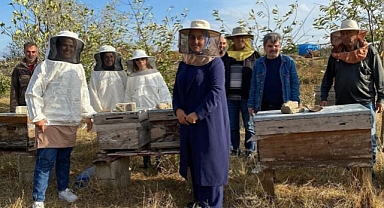 Arıcılık Eğitiminde Buluştular...