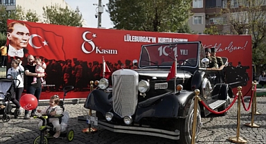 Atatürk’ün makam aracı Lüleburgaz’da!