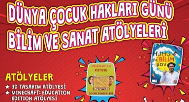Bilim ve Sanat Atölyeleri 18-19 Kasım’da!