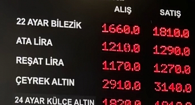 Bir çeyrek 3 bin 140 TL