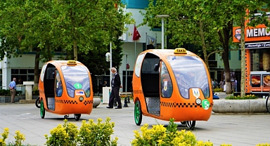 Bisiklet Taksilerden 4 bin 656 kişi yararlandı