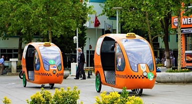 Bisiklet taksilere 'Kış' molası