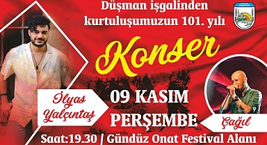 Çağıl Yatmaz ve İlyas Yalçıntaş'ın konseri...