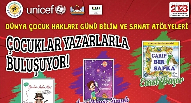 Çocuklar yazarlar ile buluşacak!