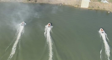 Durgun Sulardan Geçiş Tatbikatı...