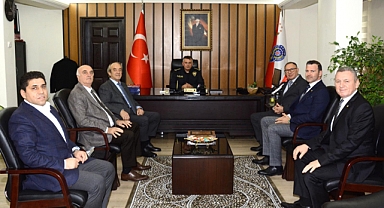 Emniyet Müdürü Çamuroğlu’na ziyaret