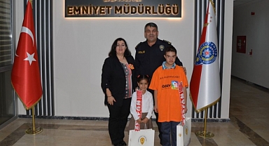 Emniyet Müdürü Karaburun özel misafirlerini ağırladı