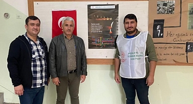 Farkındalık için broşür dağıtıldı