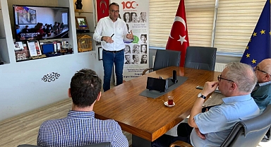 Fridez başkanlık makamında ağırlandı