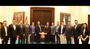 Genç Girişimciler ilk protokol ziyaretini gerçekleştirdi