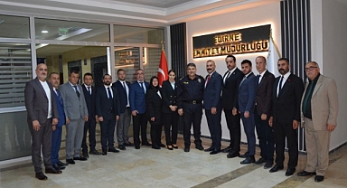 İl Emniyet Müdürü'ne Hayırlı Olsun Ziyaretinde