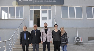 Kaymakam Elmacıoğlu’ndan Müdür Öztürk’e teşekkür