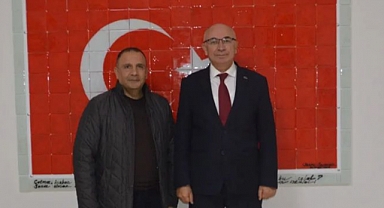 Kaymakam Yüce’ye ziyaret