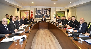 Kış Tedbirleri Toplantısı Vali Sezer Başkanlığında Yapıldı
