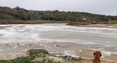 KIYIKÖY'DE DENİZ TAŞTI...