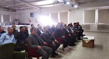 Köy Muhtarlarıyla Toplantı Gerçekleştirildi...