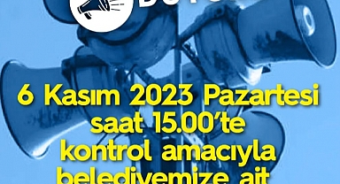 Lüleburgaz’da sirenler çaldı