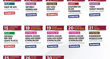 LYSA Sanat Takvimi yayınlandı