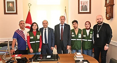 Nezaket Ziyaretinde Bulundular...